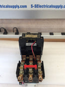 Square D 8536-SEO1 Nema Size 3 Motor Starter Form S Series A 3Ph 575VAC @ 50HP Max 110/120V Coil