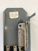 Square D QON40MW200 200 Amp 40 Space 120/240 VAC Load Center Guts Only 6" X 29"