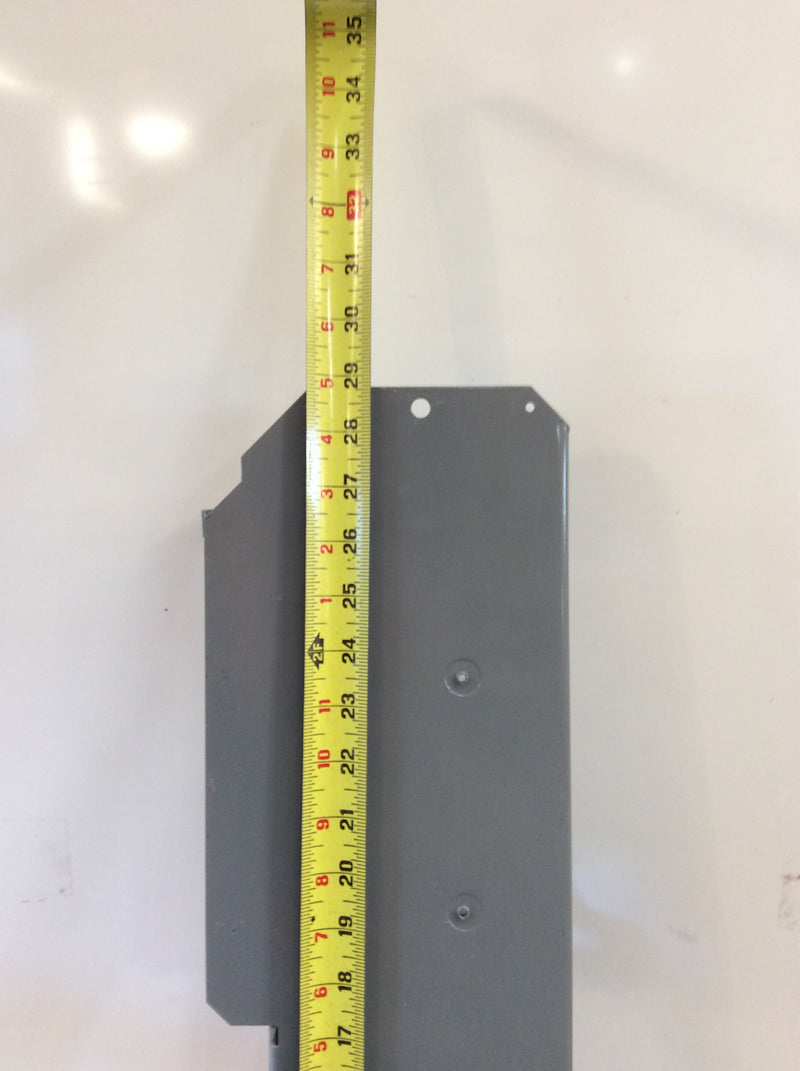 Square D QON40MW200 200 Amp 40 Space 120/240 VAC Load Center Guts Only 6" X 29"