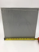 Milbank 12126-SC1 NEMA 1 Steel Screw Cover Junction Box 12" x 12" x 6"
