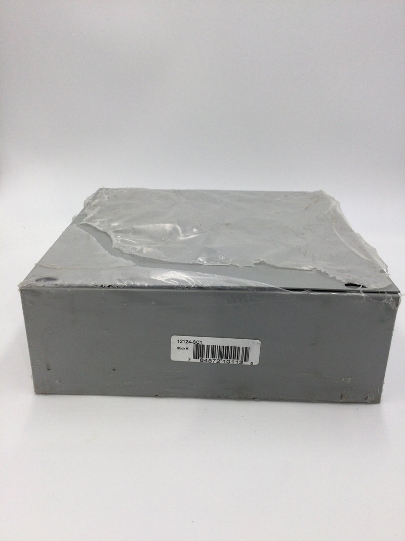 Milbank 12124-SC1 Nema 1 Junction Box 12" x 12" x 4"