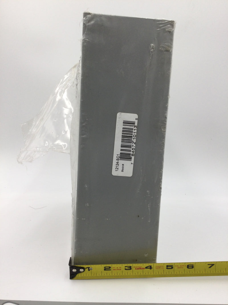 Milbank 12124-SC1 Nema 1 Junction Box 12" x 12" x 4"