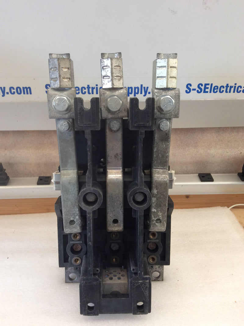 Westinghouse A201K5CAZ1 3 Pole Motor Control Size 5 600VAC Model J 270A Enclosed 300A Open