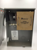 Milbank Series U200S SWUG 200 Amp 1 Wire 3 Phase 600Vac Type 3R Enclosure