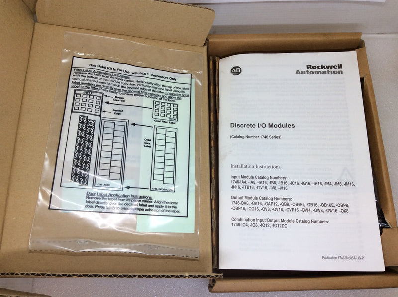 Allen-Bradley 1746-0A16 SLC500 Output Module For Use With PLC Processors