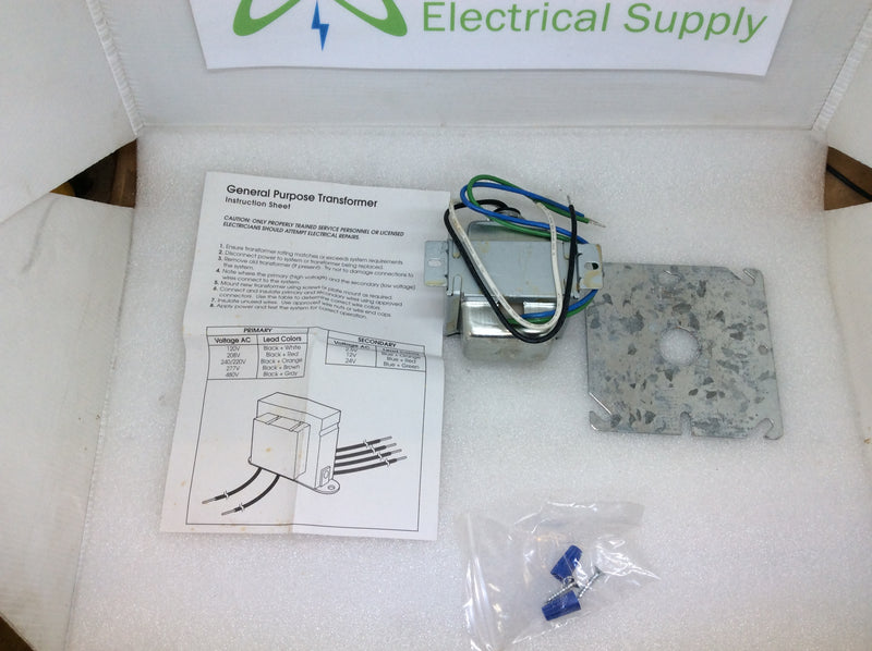 Diversitech T5401 Class 2 Transformer 40VA Pri: Com 120V Sec: 24V