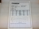 OMEGA FP-5300 Paddlewheel Flow Sensor Sen PPTI Flow 0.5-4" (New In Box Please See Photos)