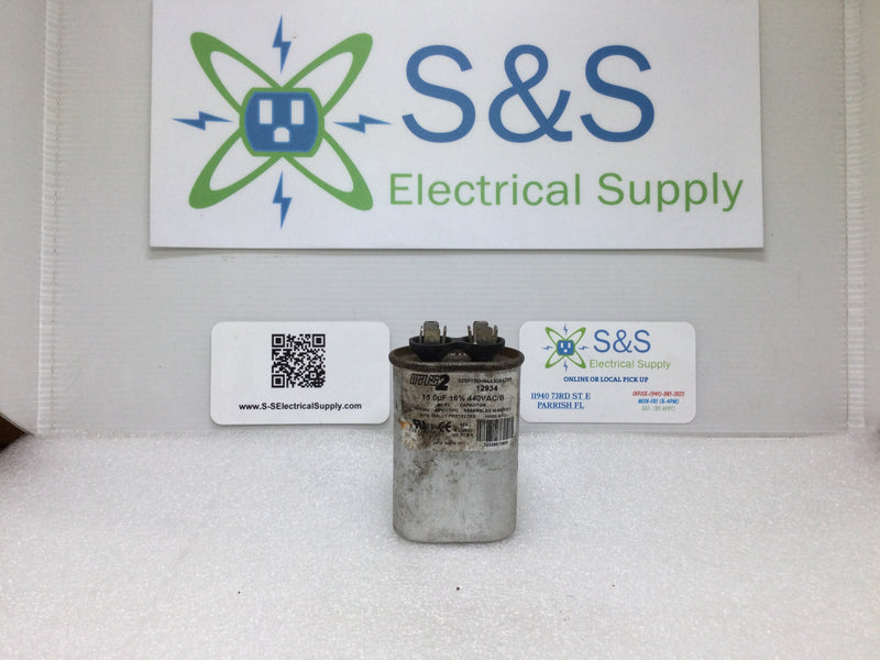 Mars2 Capacitor 12934 15.0uf+6% 440vac 325p156h44a30a4zm9