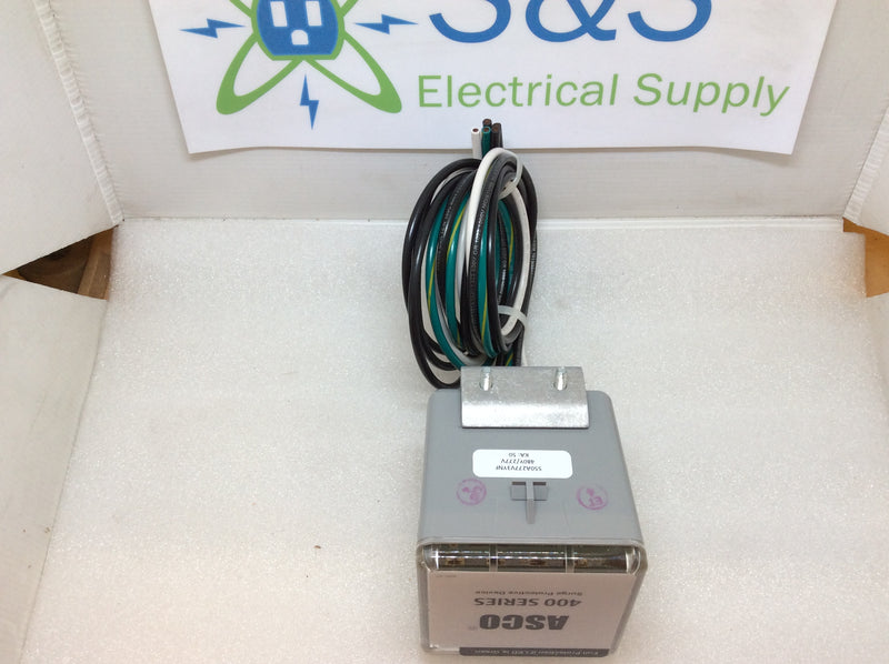 Asco S50A277V3YNF 400Series Surge Protection Device 480Y/277V 50-60Hz SPD Type 1 (New In Box)