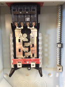 Siemens MC0816B1150RCT 8 Space 16 Circuit 150A 120/240VAC Nema3R Meter/Main Combo