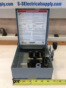 Square D DU221RB Single Phase 30A 240VAC Series E2 Nema3R Non-Fused General Duty Safety Switch