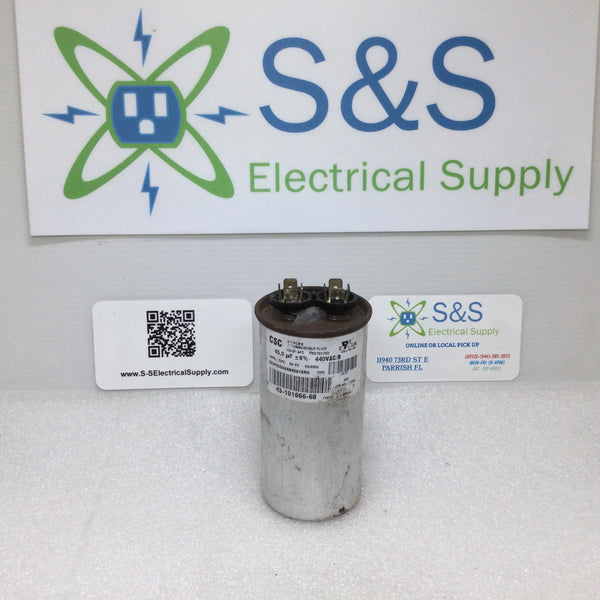 Csc Capacitor 45.0+6% 440vac 50/60hz 325p456h44n40a4xrh No.79792