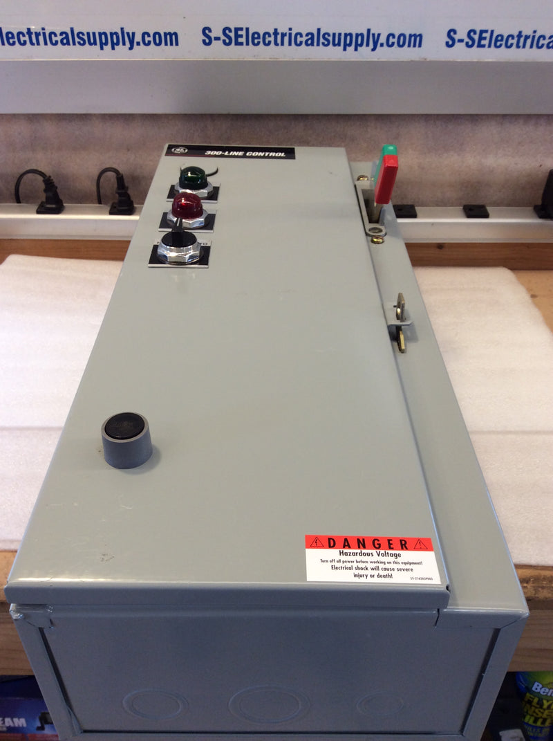 General Electric CR308DT54R6GDALTA 3Ph 45A 600VAC Combination Magnetic Starter Nema1 (New)