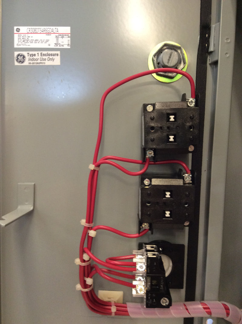 General Electric CR308DT54R6GDALTA 3Ph 45A 600VAC Combination Magnetic Starter Nema1 (New)