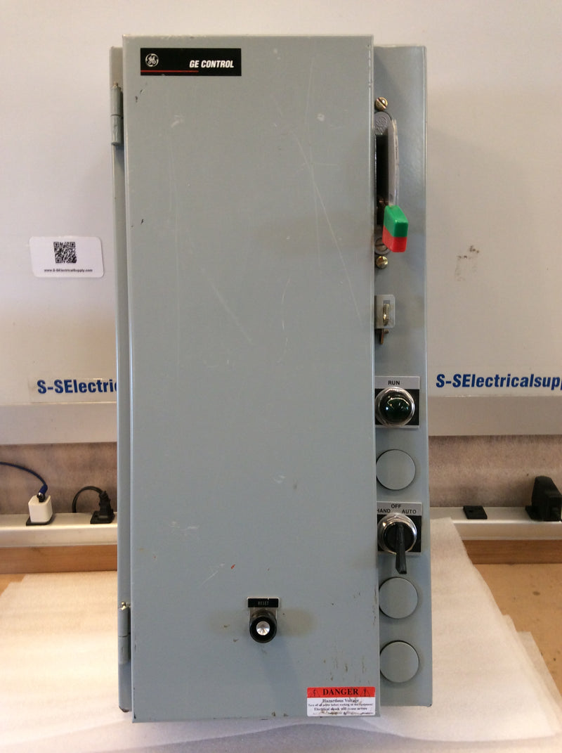 General Electric CR308C1**RYA527 3Ph 30A 600VAC Fusible Combination Motor Starter