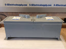 Eaton FDPWT 3622J Twin Fusible Selector Switch 60A/60A 600VAC 25Hp Max Type J Fuses