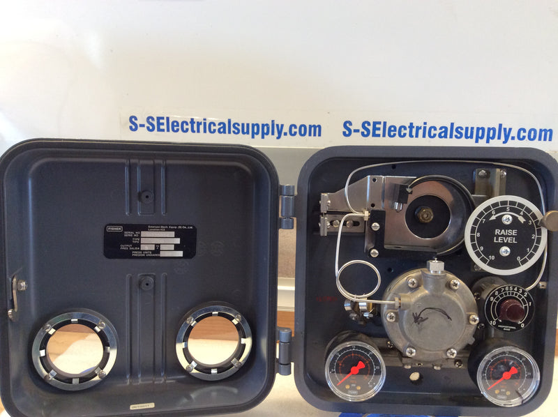 Emerson Fisher 2500T-249B Dual-Gauge Pneumatic Control Unit Air or Natural Gas Fisher EMERSON FS67CFR-362 Regulator