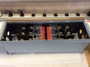 Eaton FDPWT 3622J Twin Fusible Selector Switch 60A/60A 600VAC 25Hp Max Type J Fuses