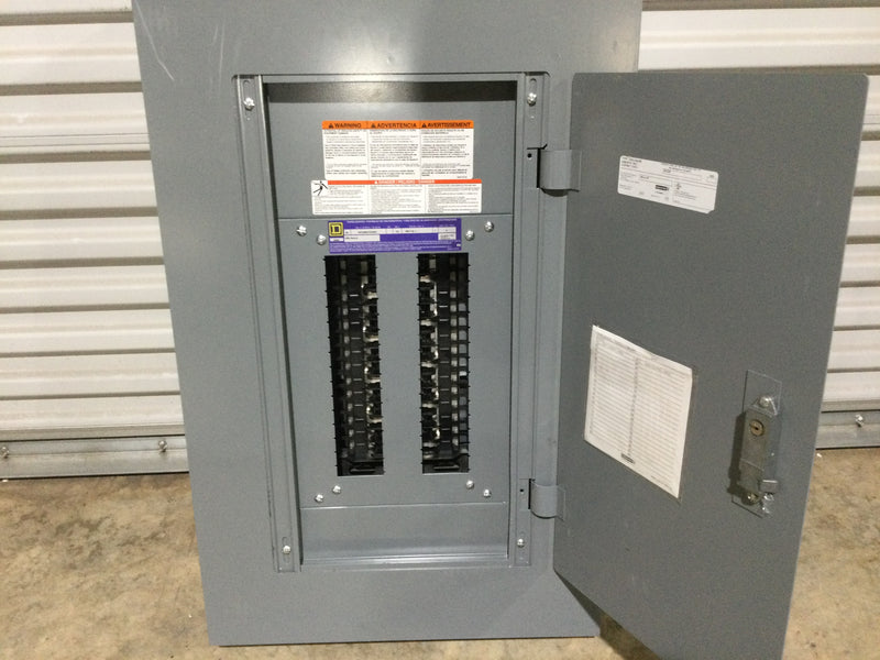 Square D NQOB NQ302L2C MLO Panelboard 225 Amp 208y/120v 3 Phase 4 Wire Panel 30 Ckt complete with cover