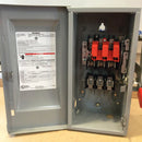 Siemens GF322N 60 amp 3 Pole 240V Type 1 Fusible General Duty Safety Switch