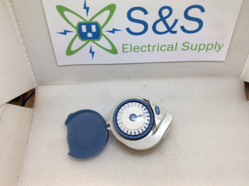 General Electric GE5113N 24Hr Heavy Duty Appliance Timer 15A 125VAC 60Hz Max