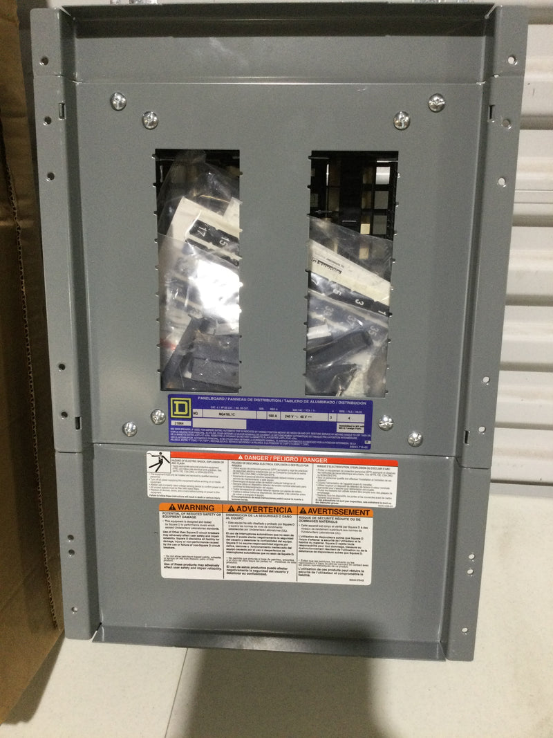 Square D NQ418L1C 18 Circuit 100A 208Y/120V MLO 3Ph Panel Board Interior (New Guts Only)