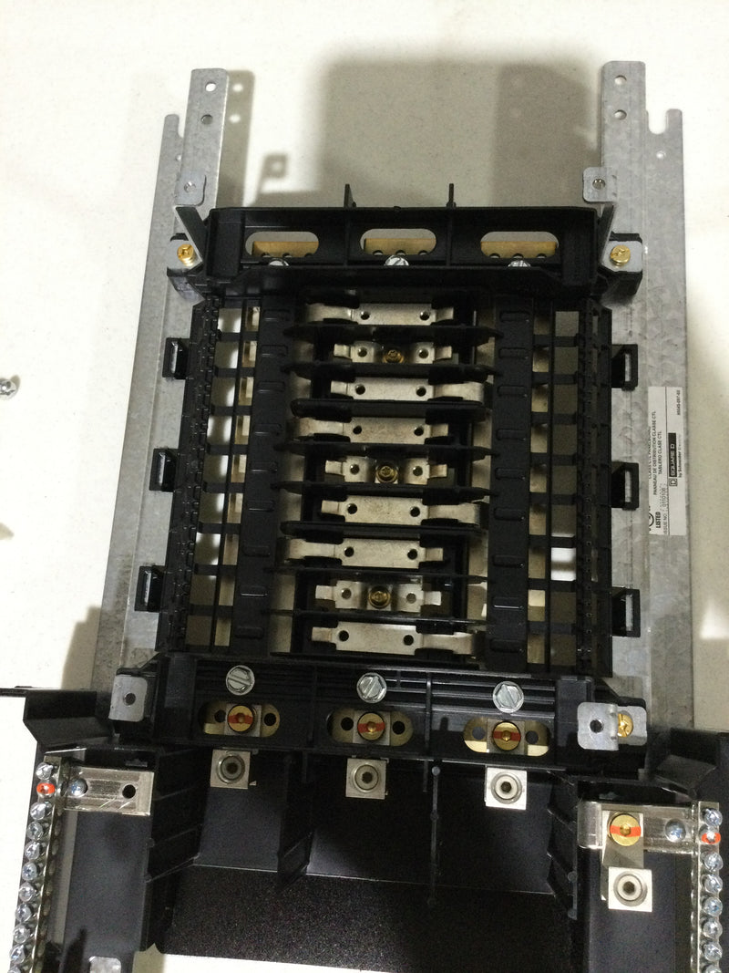 Square D NQ418L1C 18 Circuit 100A 208Y/120V MLO 3Ph Panel Board Interior (New Guts Only)