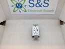 Duplex USB Charger 15A 125VAC Tamper Resistant Receptacle With type-A/Type-C USB Ports 5VDC 4.8A Charging Cap