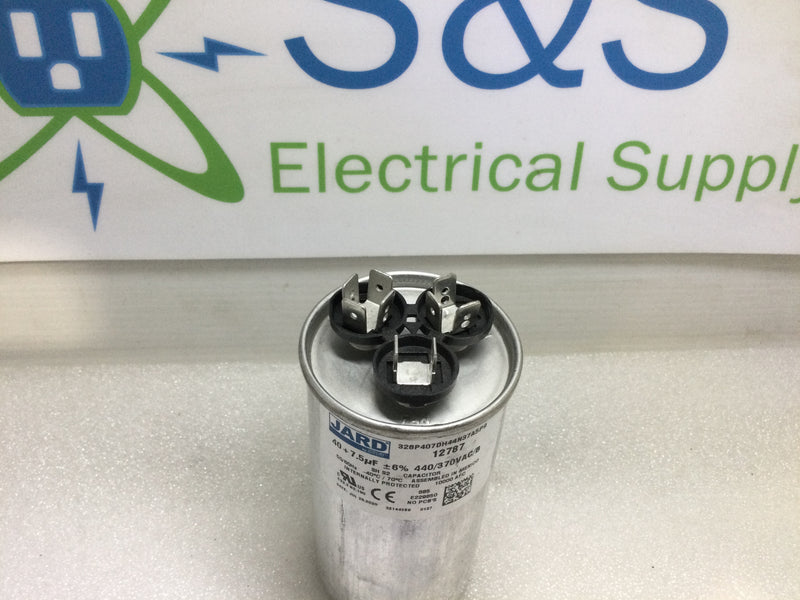 Jard Capacitor 12787 40+7.5uf +/-6% 440/370Vac/B