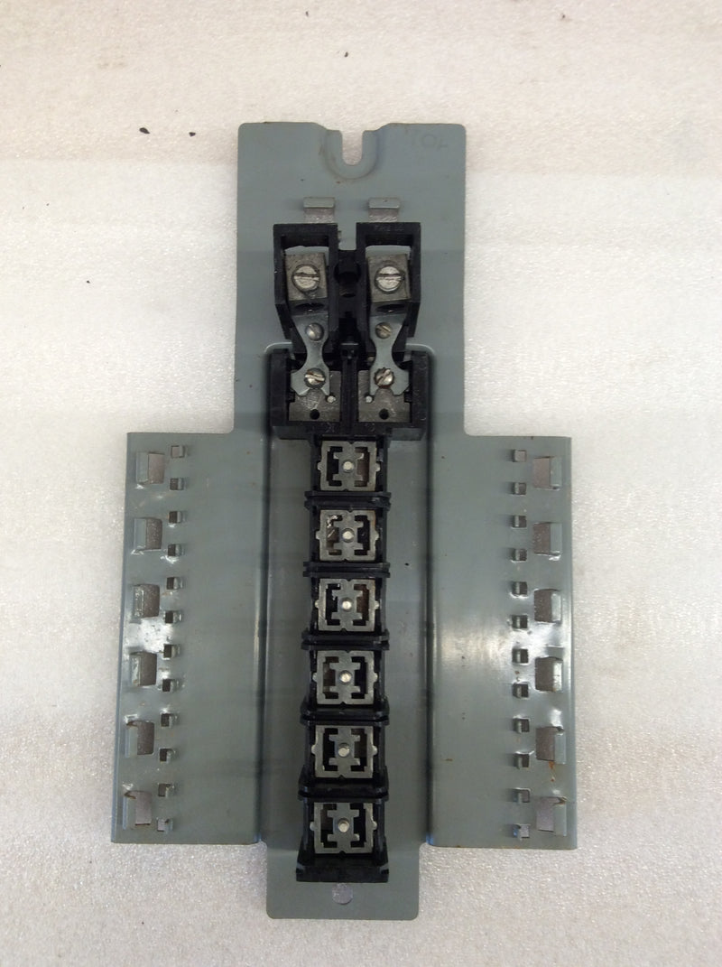 Federal Pacific 100A 6 Space MLO Circuit Breaker Interior (Guts Only)