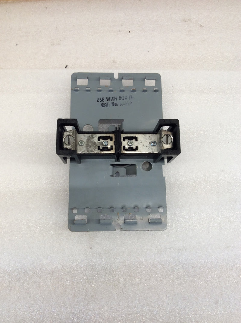 Federal Pacific/FPE 104-8S 2 Space 4 Circuit 100A 120/240VAC Type Stab-Lok (Guts Only)