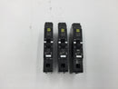 Square D EDB14020 20 Amp 1 Pole 480V Circuit Breaker - Lot of 3