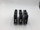 Square D EDB14020 20 Amp 1 Pole 480V Circuit Breaker - Lot of 3