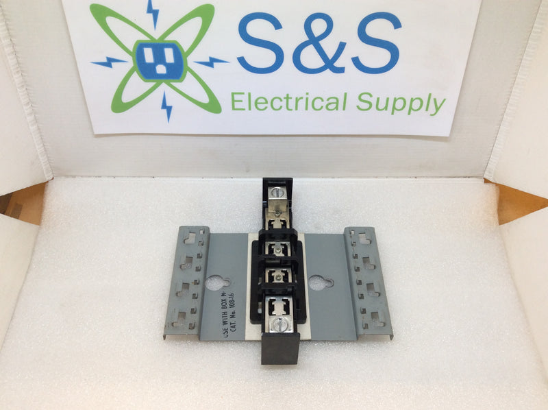 Federal Pacific 108-16 4 Space 8 Circuit 125A 120/240VAC Type Stab-Lok MLO Guts Only