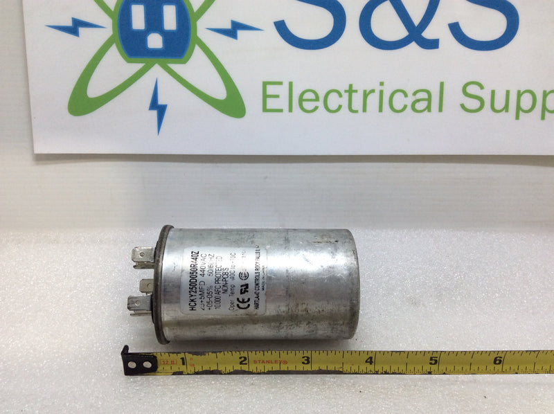 Capacitor 25+5MFD 440Vac +05-05% 50/60Hz HCKY250D050R440Z