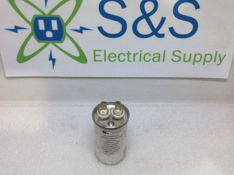Capacitor 12.5MFD (-5+5%) 370Vac 50/60Hz Packard