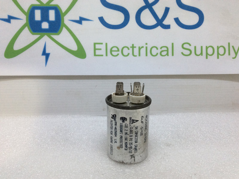 Capacitor 6uf -5/+10% 400Vac 50/60Hz RNV-40Z6004 LXL