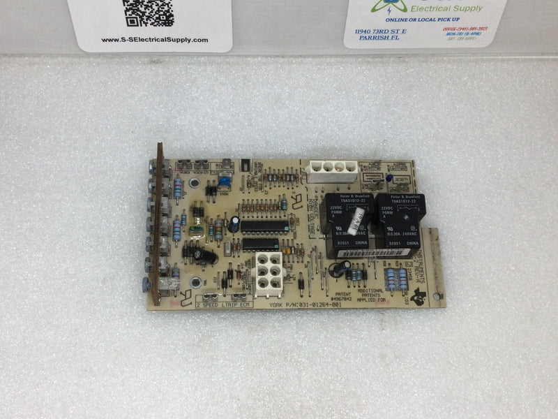 York 031-01264-001 Luxaire Coleman Control Board Texas Instruments 6eh05-2