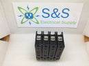 Airpax 299-4-7584-4 100A/100A/100A/1A 480VAC Din-Rail Mount 4 Pole Mini Circuit Breaker
