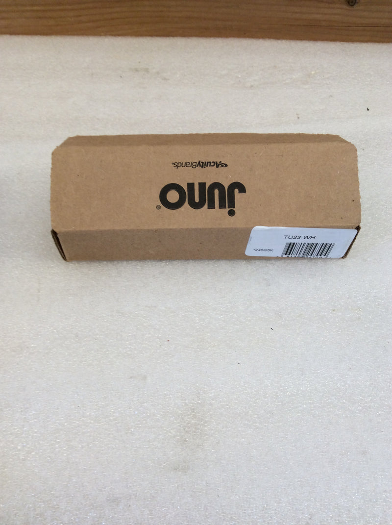 Juno Lighting TU23WH Trac-Lighting Electrical Feed Mini-Straight Connector (New Open Box)