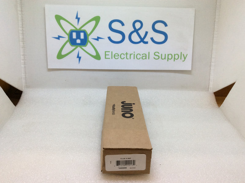 Juno Lighting TCLCB-1-WH 1A 120VA 50/60Hz 1.3 Trip Amps On-Off Switch (New In Box)
