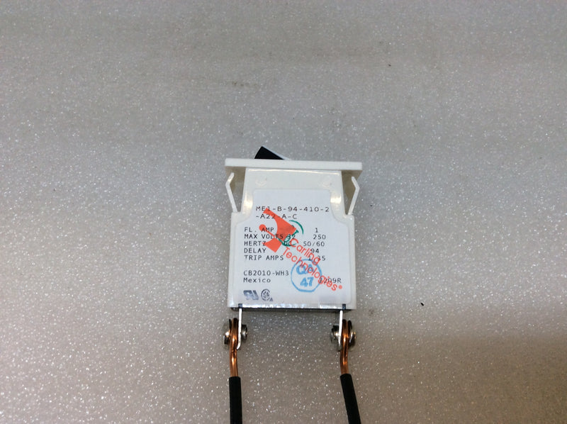 Juno Lighting TCLCB-1-WH 1A 120VA 50/60Hz 1.3 Trip Amps On-Off Switch (New In Box)