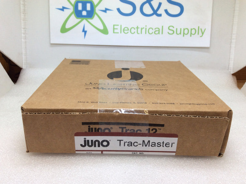 Juno Trac-Master TUCLF11WH 2 Circuit Current Limiting End Feed 5 1/8" x 4 9/16" x 1 1/4" (New In Box)
