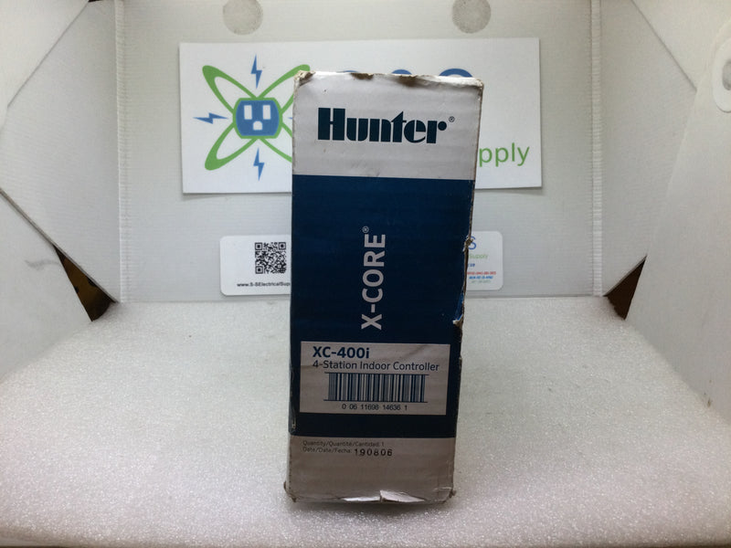 Hunter Sprinkler Xc400i X-Core 4-Station Indoor Contoller 2/4/6/8-Station