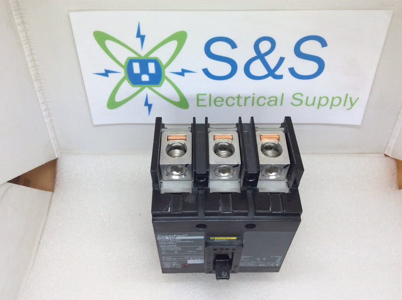 Square D QDL32100 3 Pole 100A 240VAC Type QD 100 Powerpact Circuit Breaker