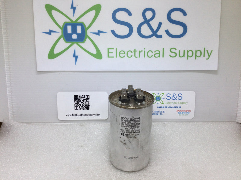 Tp-Cap-50/5/440r Hcks500d050r440z 50 + 5 Mfd + 3% 50/60hz