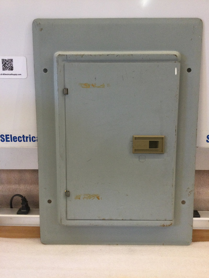 Crouse Hinds LC216EC, ECM, PC, MC  200 Amp 120/240v 3 Wire Single Phase 30 Space Type G Panelboard Cover Only 22" x 15 1/2"