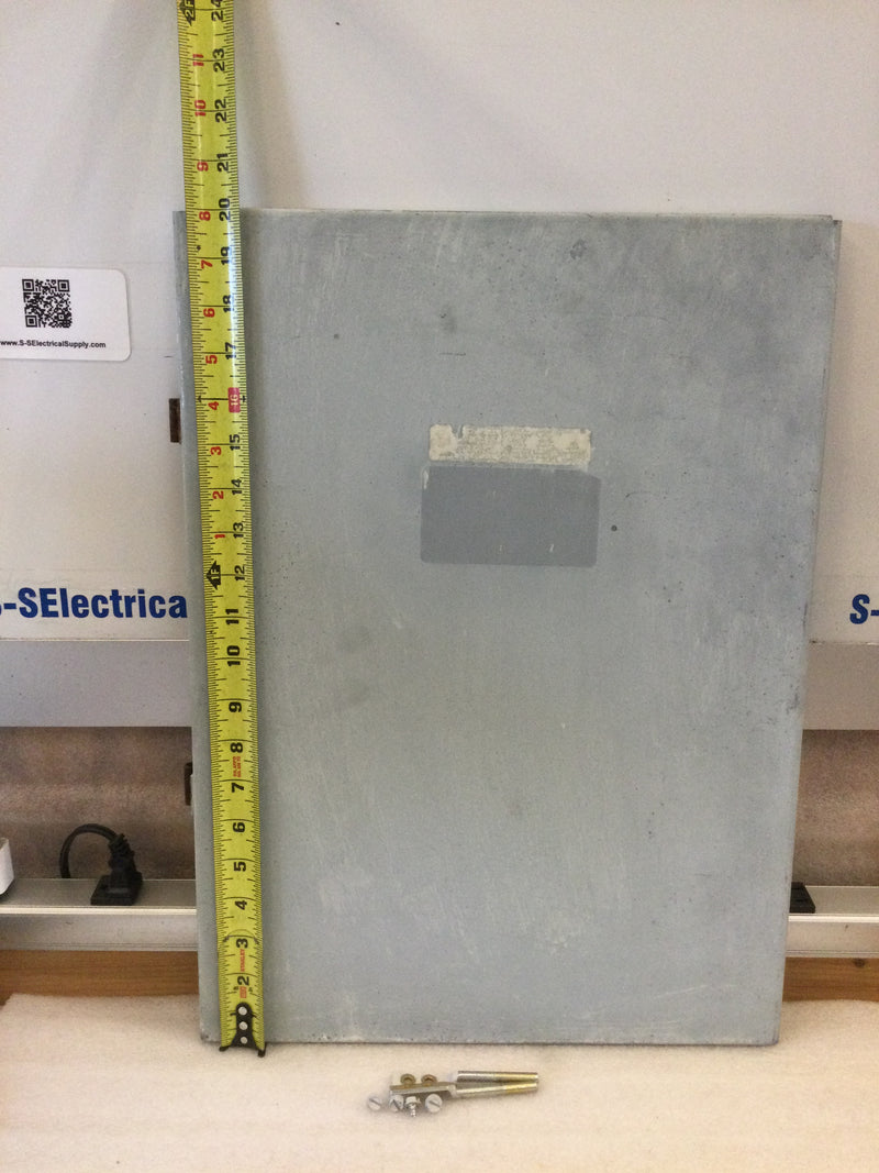 Nema 3R Panel Cover with Hinges 20" x 14.5"