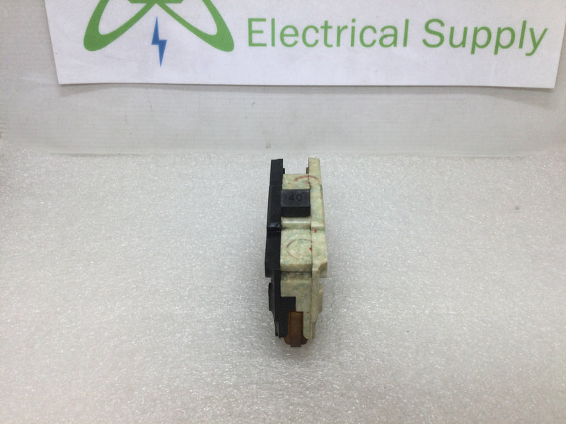 FPE NA140 40 Amp 1 Pole 120/240V Stab-Lok Type NA (Thick) Circuit Breaker