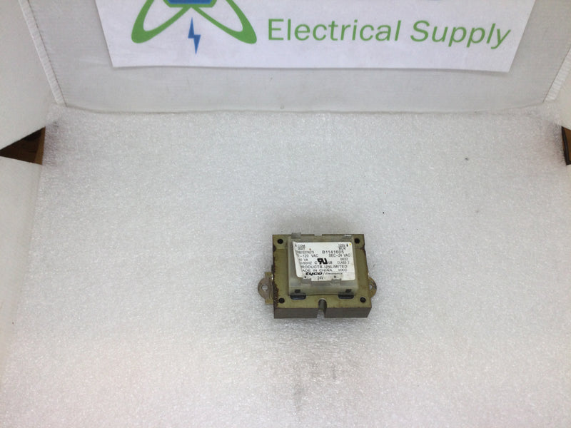 Tyco Electronics B1141605 120VAC Primary 24VAC Secondary 40VA 50/60Hz Class 2 Transformer